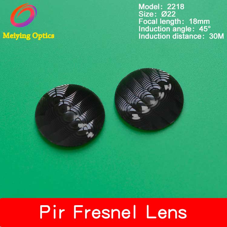Pir fresnel lens,injection mold pir lens Model 2218