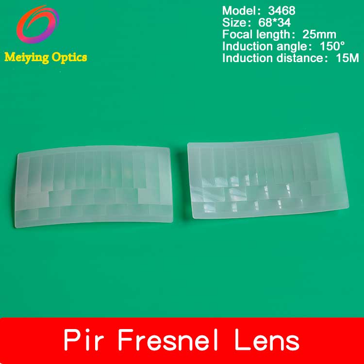 HDPE Material Pir Sensor Fresnel Lens Model 3468