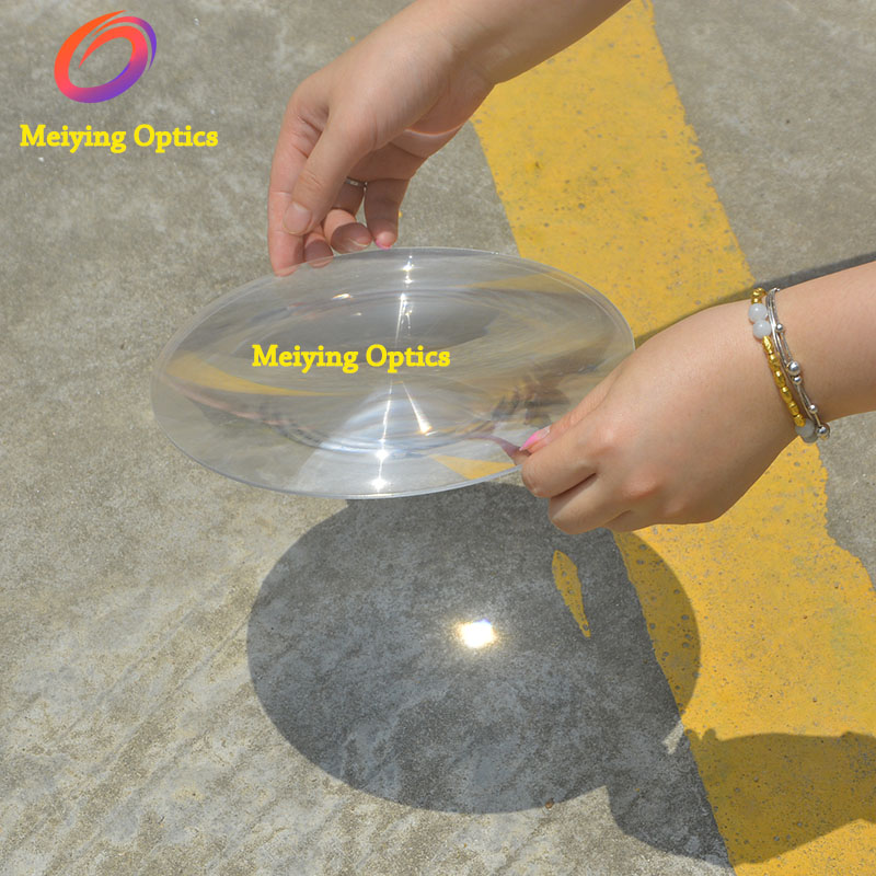 Dia 300mm pmma material round shape fresnel lens