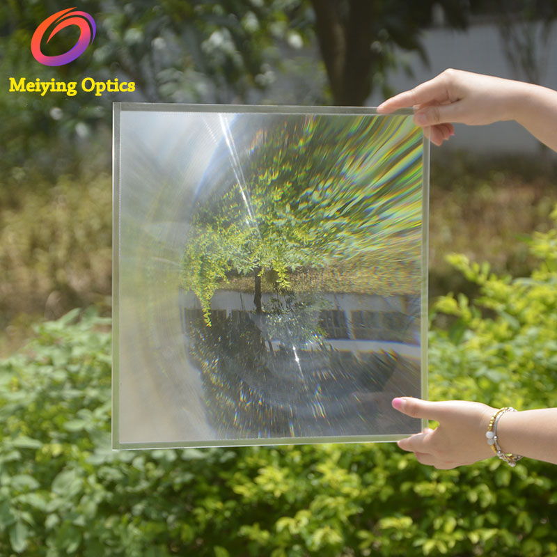Square shape pmma fresnel lens 520*520mm,spot fresnel lens