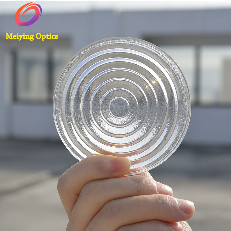 Diameter 80mm Borosilicate Glass Fresnel lens