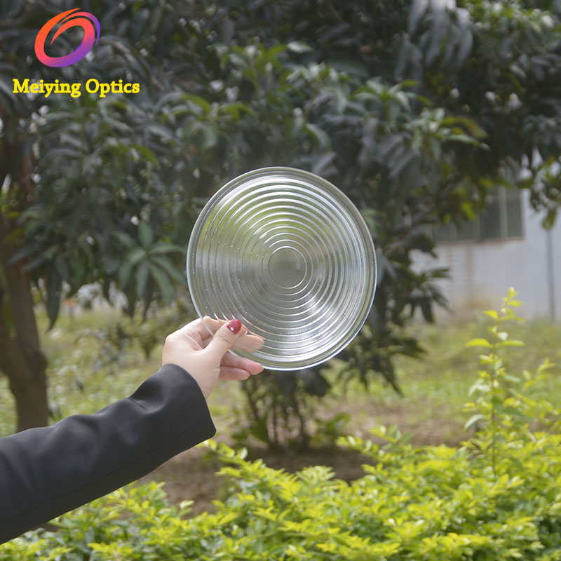 Dia 300 mm Tempered Fresnel Lens,Glass Borosilicate Fresnel Lens